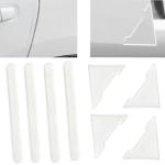 Clear Car Door Edge Guards - 8 Pcs Set