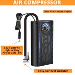 98 PCS Roadside Emergency Kit with Air Compressor