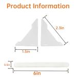 Clear Car Door Edge Guards - 8 Pcs Set