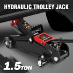 Low Profile Hydraulic Jack - 1.5 Ton Capacity