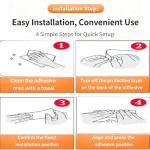 Clear Car Door Edge Guards - 8 Pcs Set