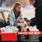 Roadside Emergency Tool Kit with Jumper Cables