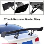 57 Inch Universal Adjustable Rear Trunk Spoiler