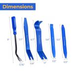 5-Piece No Scratch Auto Trim Removal Tool Kit