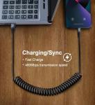 2-Pack 3FT Apple MFi Lightning Car Charger Cable