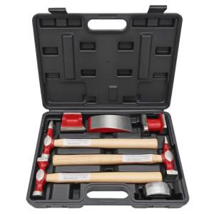 7-Piece Auto Body Repair Kit with Hammer & Dolly