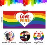 Funny Rainbow Magnetic Bumper Stickers for Cars