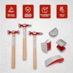 7-Piece Auto Body Repair Kit with Hammer & Dolly