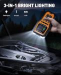 5000A Portable Car Jump Starter & OBD2 Scanner