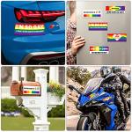 Funny Rainbow Magnetic Bumper Stickers for Cars