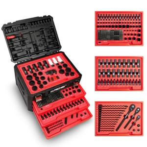 390-Piece Mechanics Tool and Socket Set