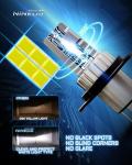 NINEO H4 9003 Light Bulbs - 300% Brighter