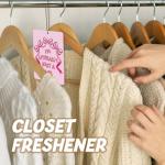 Cute Pink Car Air Fresheners - 4 Pack