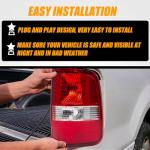 RANSOTO Tail Light for 2004-2008 Ford F150