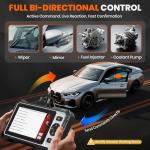 ANCEL OBD2 Scanner FX6100 Bidirectional Scan Tool, All Systems Car Scanner Diagnostic Tool with Active Test, 15+ Reset Services, Oil Light/EPB/BMS/ABS Bleeding/SAS Reset, CAN-FD, AutoVIN, Free Update