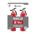 Kidde Fire Extinguisher with Mounting Bracket, 2-Pack