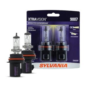 SYLVANIA - 9007 XtraVision - High Performance Halogen Headlight Bulb, High Beam, Low Beam and Fog Replacement Bulb (Contains 2 Bulbs)