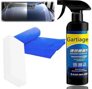 Gartiage Quick Effect Coating Agent for Car, Car Coating Spray, Car Wax Ceramic Coating Spray, Spray Wax for Cars (1PCS)
