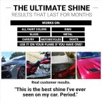 CAR GUYS Liquid Wax | Advanced Car Wax | Superior Protection with a Carnauba Shine | For all Paint Colors and Excellent Black | 8 Oz Kit