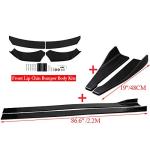 Universal Car Bumper Lip Spoiler and Side Skirts