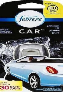 Febreze Platinum Ice Car Air Freshener Clip