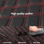 Breathable Napa Leather Car Seat Covers Set