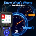 BETOWEY OBD2 Scanner with Color Screen and Live Data