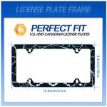 Gothic Spider Web License Plate Frame