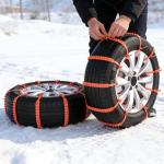 Reusable Snow Tire Chains for Winter Traction