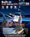 4K Front and Rear Dash Cam with 128GB Card