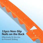 Reusable Snow Tire Chains for Winter Traction