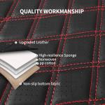 Breathable Napa Leather Car Seat Covers Set