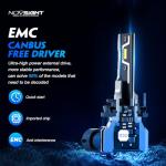 NOVSIGHT H11 9005 LED Bulbs - Super Bright 6500K