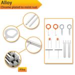 27-Piece Stainless Steel Car Tool Kit with Bag