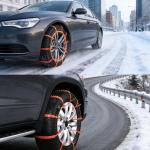 Reusable Snow Tire Chains for Winter Traction