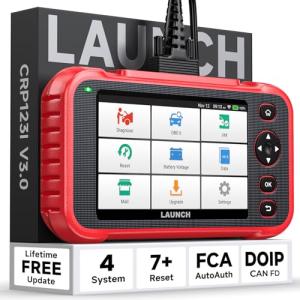 LAUNCH CRP123I V2.0 Elite OBD2 Scanner Diagnostic Tool, 2025 New Code Reader for Cars and Trucks, Engine ABS SRS Transmission Car Scanner, Lifetime Free Update, Oil/EPB/DPF/SAS/BMS Throttle Relearn