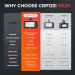 LAUNCH CRP123I V2.0 Elite OBD2 Scanner Diagnostic Tool, 2025 New Code Reader for Cars and Trucks, Engine ABS SRS Transmission Car Scanner, Lifetime Free Update, Oil/EPB/DPF/SAS/BMS Throttle Relearn