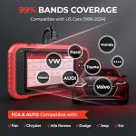 LAUNCH CRP123I V2.0 Elite OBD2 Scanner Diagnostic Tool, 2025 New Code Reader for Cars and Trucks, Engine ABS SRS Transmission Car Scanner, Lifetime Free Update, Oil/EPB/DPF/SAS/BMS Throttle Relearn