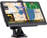 GPS Navigation for Car, Latest 2025 Map,7 inch Touch Screen Real Voice Spoken Turn-by-Turn Direction Reminding Navigation System for Cars, Vehicle GPS Satellite Navigator with(Free Lifetime Updates)