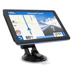 GPS Navigator for Car Truck RV - 7'' HD Touchscreen Navigation System, Latest 2025 Maps Free Lifetime Updates, Speed & Red Light Warning, Turn-by-Turn Voice Guidance, GPS Navigation for All Cars