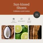 Drift Car Air Freshener - The Original Wood Air Freshener - Car Odor Eliminator - Long Lasting Scent - Auto Accessories - Metal Clip - Essential Oils - Clean Ingredients - Cabana Scent Starter Kit