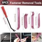 2080Pcs Car Retainer Clips & Fasteners Kit – 33 Universal Sizes Nylon Bumper, Fender Rivets, Door Panel Clips, and Plastic Rivets with 10 Cable Ties and Removal Tool for Toyota, Ford, Benz (2080pcs)