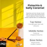 HoogaLife Car Air Freshener Diffuser 2 Pack Hanging Pistachio Salty Caramel Car Air Freshener for Women 45+ days Long Lasting Fragrance Made in USA (P62)