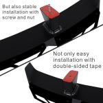 Rear Trunk Spoiler Wing Compatible with Ford Mondeo Fusion Taurus Sedan Accessories JDM GT PSM Duckbill Aleron Spoiler Painted Gloss Black