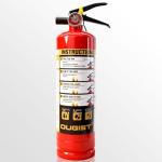 2.5LBS ABC Dry Chemical Fire Extinguisher for Home & Vehicle, Portable Kitchen/Car/RV Fire Extinguisher, Non-Conductive Multipurpose Class A B C, Red (1-Pack)