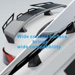 Rear Trunk Spoiler Wing Compatible with Ford Mondeo Fusion Taurus Sedan Accessories JDM GT PSM Duckbill Aleron Spoiler Painted Gloss Black