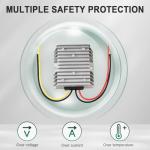 36V/48V to 12V DC Step Down Converter 10A 120W Buck Voltage Reducer Power Supply Transformer for Car Truck Golf Cart Boat LED Light CCTV Radio GPS Fan Solar System