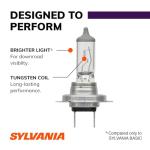 SYLVANIA - H7 XtraVision - High Performance Halogen Headlight Bulb, High Beam, Low Beam and Fog Replacement Bulb (Contains 2 Bulbs)