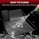 LASFIT Floor Mats & Cargo Mat Fits for Hyundai Kona 2026 2025 2024 N Line/SE/SEL/Limited (Not for EV), All Weather TPE Custom Fit Kona Car Mats & Trunk Liner,Full Set Car Accessories, Black