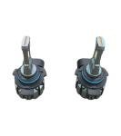 Marsauto M1S 9012 Bulbs, 40000LM Super Bright HIR2 9012 Fog Bulbs with 1:1 Mini Design, 6000K White Wireless Direct Insertion, 3 Min Plug and Play, IP68, Pack of 2